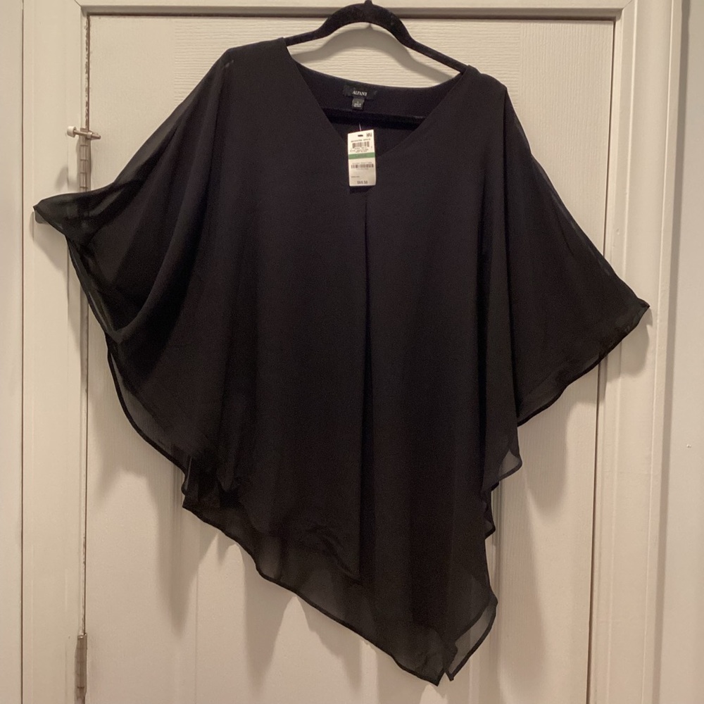 ALFANI Flowing Batwing Elegant Top